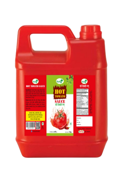 Ruchika hot tomato sauce 5kg